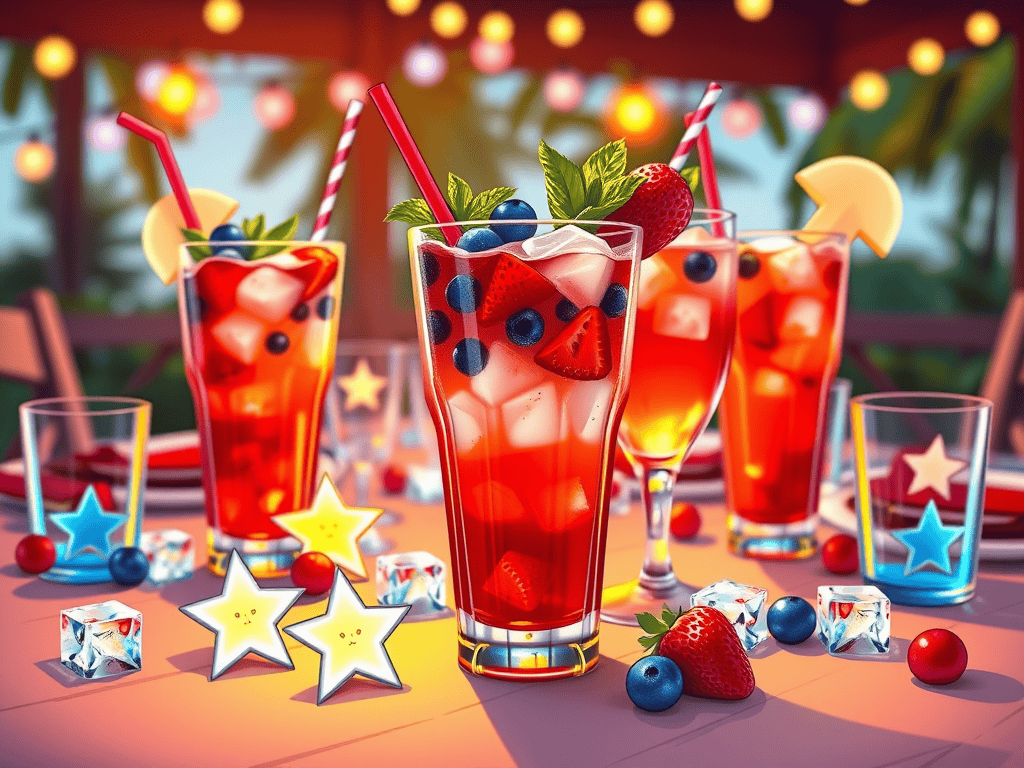 🇺🇸 the ultimate alcohol free 4th of july drink list
