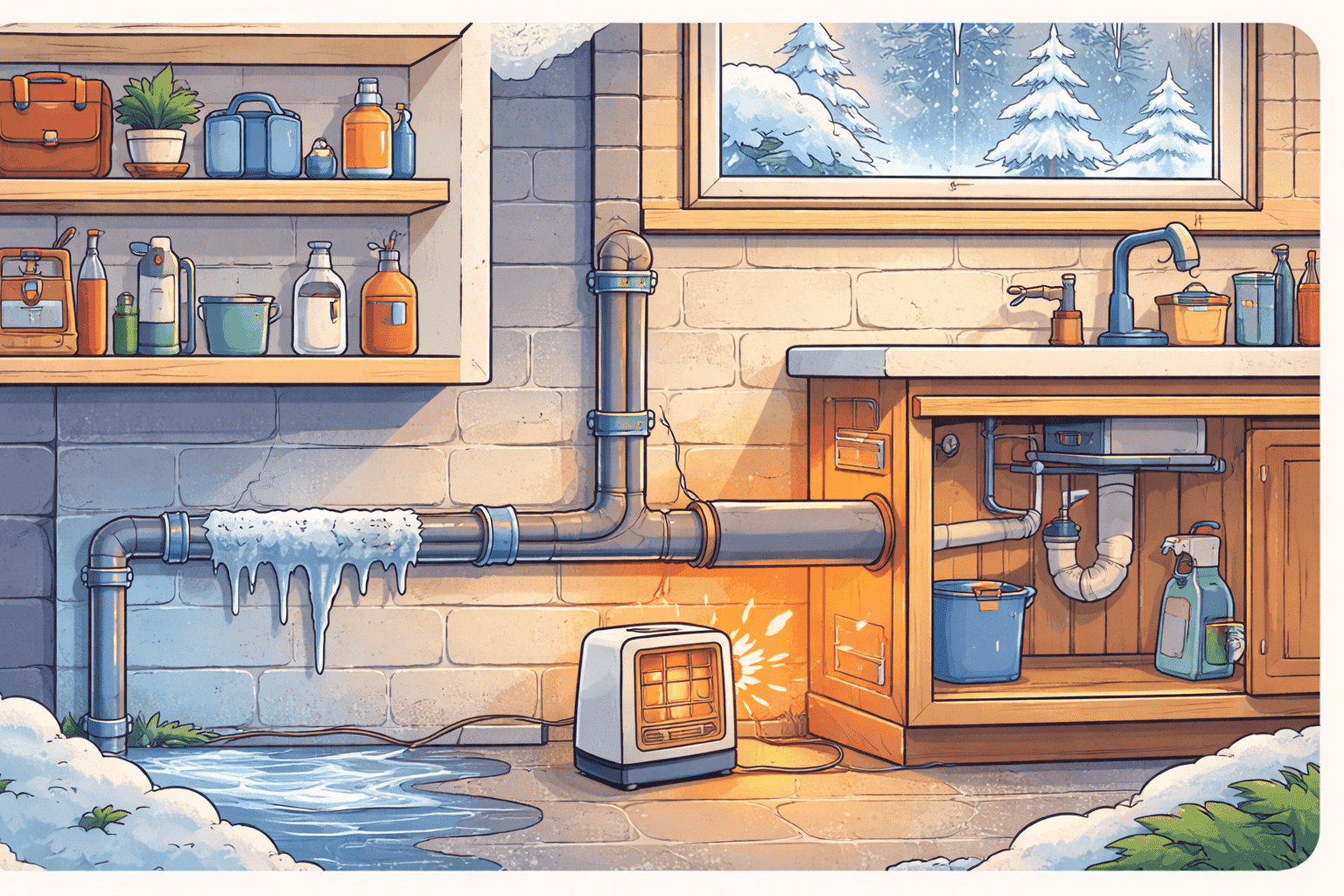 How to Prevent Frozen Pipes Before They Wreck Your Winter (and Your Wallet)