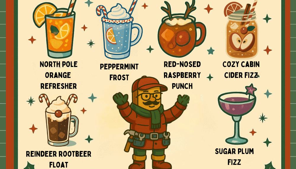10 Irresistible & Magical Christmas Mocktails Your Family Will Love