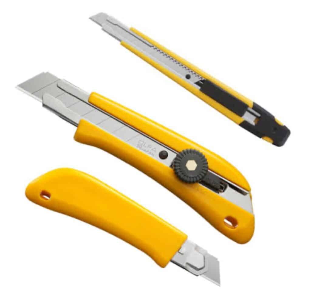 High-quality utility knives for precise cutting and home DIY projects. Essential tools for homeowner.