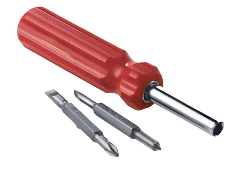 High-Quality Screwdriver with Interchangeable Bits for Home Repairs.