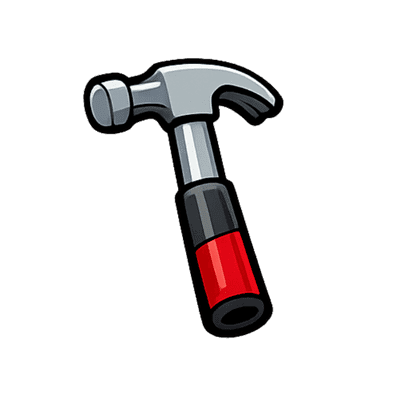 Hammer for wall stud detection and framing.