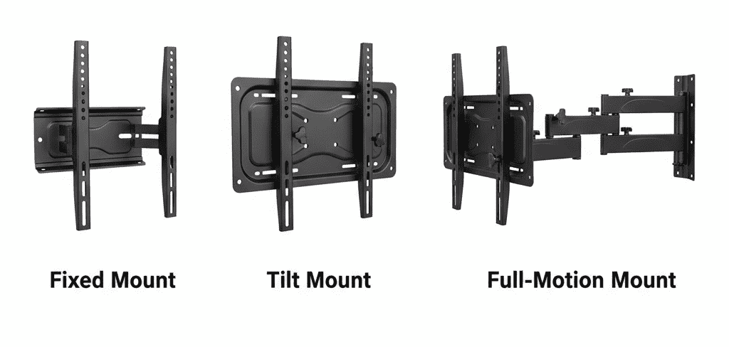 Adjustable TV wall mounts for secure and versatile TV installation.